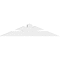 Ekena Millwork Richland Architectural Grade PVC Gable Bracket, 72"W x 15"H x 6"D x 6"F, 5/12 Pitch GBP072X15X0606RIC00 - alternate 4